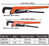 1" , 1.5" Sweden Type Pipe Wrench