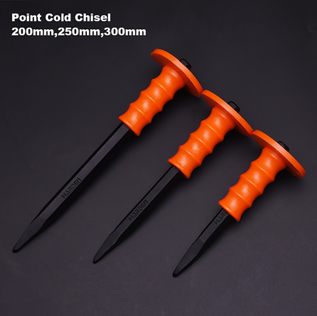 4 x 16-18 x 200mm-300mm Flat , Point Cold Chisel – Harden Tools Philippines