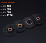 100 X 16mm X 40,60,80,120# Flexible Flap Disc Abrasives