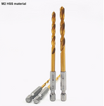 2mm to 6mm 1/4" Hex-Driver Drill Bit