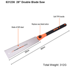 26" Double Blade Saw For Wood