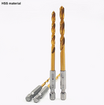 5Pcs 1/4" Hex-Driver Drill Bit Set