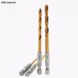 5Pcs 1/4" Hex-Driver Drill Bit Set