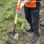 1480mm Point Shovel With Long Handle