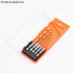 5Pcs 1/4" Hex-Driver Drill Bit Set