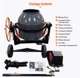 400L Electric Concrete Mixer