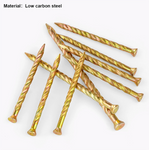 Harden Floor Nails Set Low carbon steel
