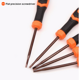 5Pcs 1.4, 2.0, 4.0 X 50mm Flat Precision Screwdriver