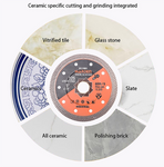 Ultrathin Diamond tile cutting blade