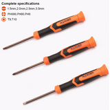 9 Pcs CRV Precision Screwdriver Set