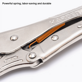 10" Curved, Straight Jaw Lock-Grip Plier
