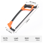 12" Hacksaw Frame