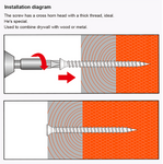 Countersunk Head Self-tapping Screw Set