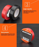 10M PVC Tape BLACK