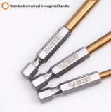2mm to 6mm 1/4" Hex-Driver Drill Bit
