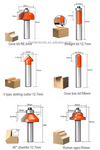 613215 15 Piece Carbide Router Bits Set