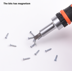 39 Pcs Ratchet Screwdriver & Bits Set