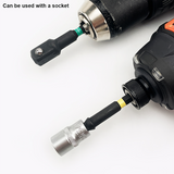1/4", 1/2", 3/8" x 65, 70mm Hex Adaptor