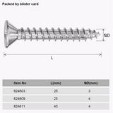 Countersunk Head Self-tapping Screw Set
