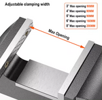 3" -8" Table Bench Vice for Workbench 360 ° rotating base