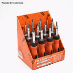 6 IN 1 Screwdriver 2Pcs two-way