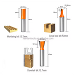 613215 15 Piece Carbide Router Bits Set