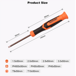 9 Pcs CRV Precision Screwdriver Set