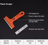 145X100mm Plastic Scraper