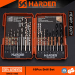 16 Pcs Drill Bit Set