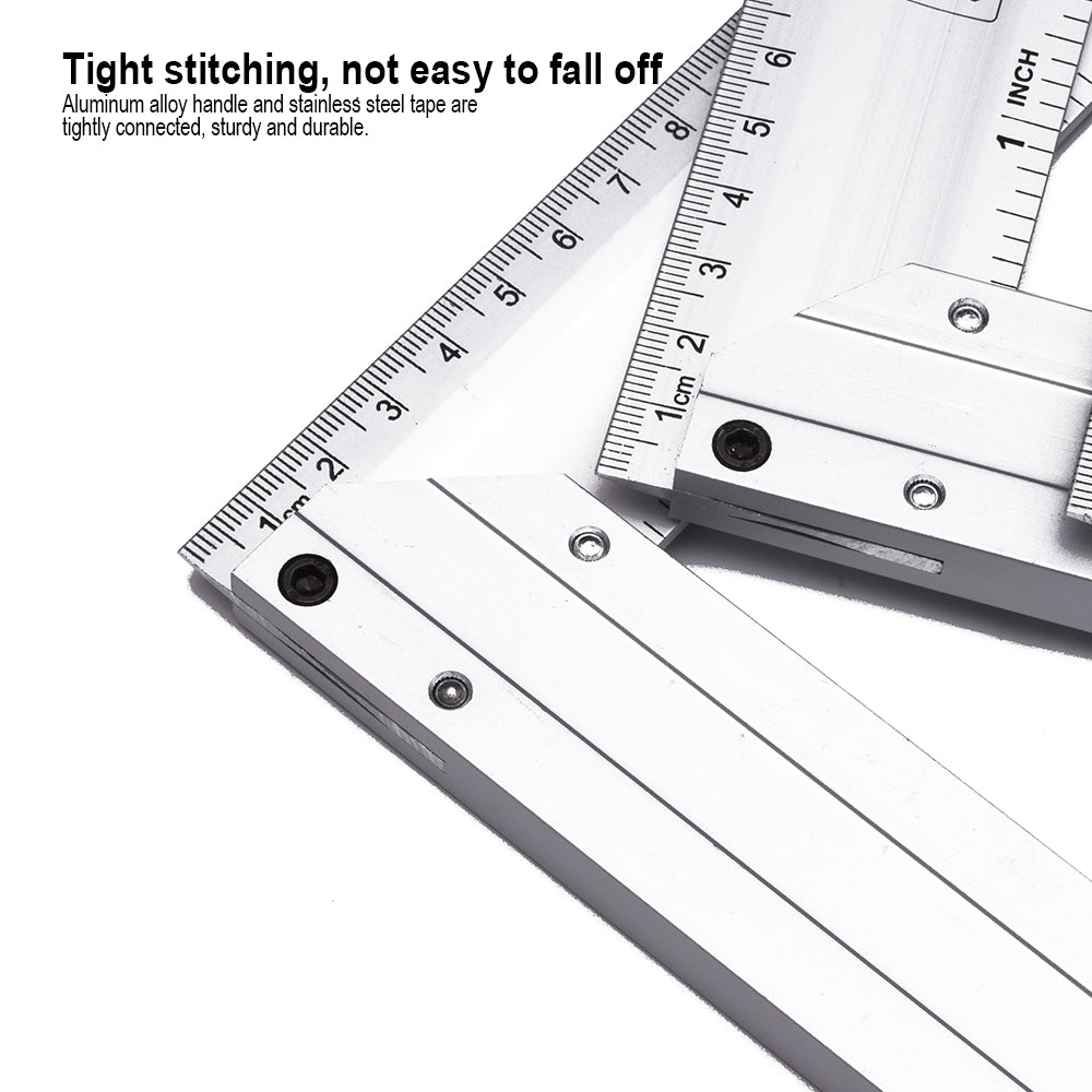 250,300,400mm Aluminum Try Square – Harden Tools Philippines
