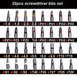 33Pcs Screwdriver Bits Set