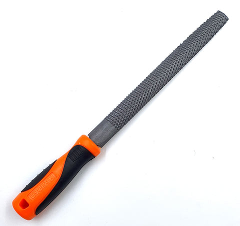 8" Half Round Cut File With Soft Handle
