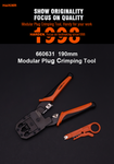 190mm Modular Plug Crimping Tools