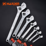 Harden 15"-24" Adjustable Wrench Chrome Vanadium Professional Hand Tools Custom Flexible Adjustable Wrench Spanner Set