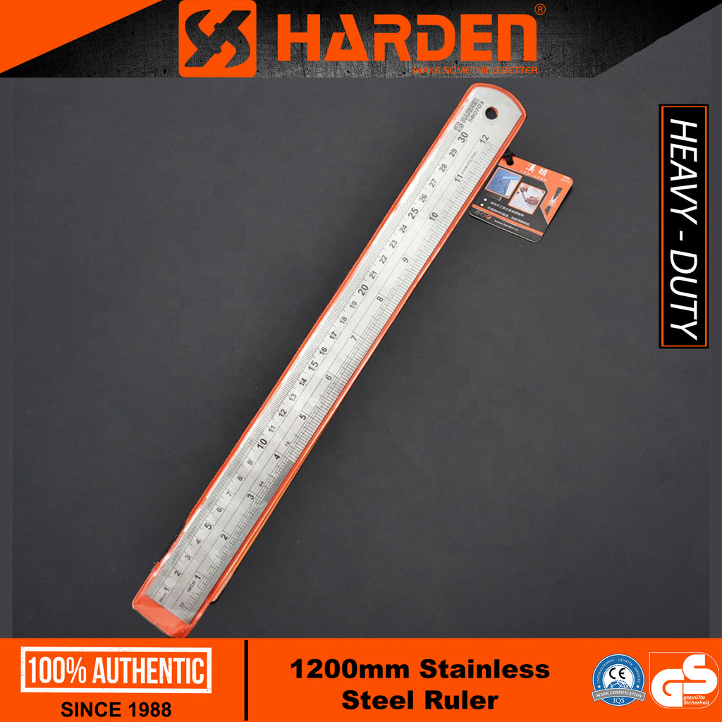 1500mm Ruler 150,300,500,1000,1200,1500,2000mm Stainless Steel Ruler – Harden Tools ...