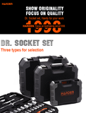 46Pcs 1/4" Dr. Socket set