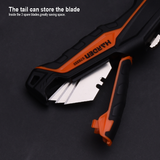 170mm Folding Cutter With 4Pcs SK5 Blades