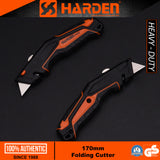 170mm Folding Cutter With 4Pcs SK5 Blades