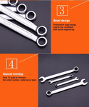 6mm - 30mm Combination Wrench Spanner Fixed Flat Torque