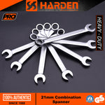 Harden 21mm - 30mm Combination Wrench Spanner Fixed Flat Torque (PROFESSIONAL LINE)