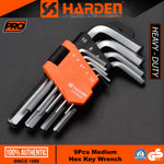 9Pcs Medium Hex Key Wrench