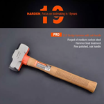 3lb Sledge Hammer Oak Wood Handle