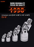 1/4", 3/8", 1/2", 3/4" Universal Joint