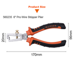 6" Wire Stripper Plier