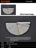 32Pcs Feeler Gauge