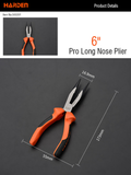 6", 8" Long Nose Plier