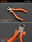 4.5" Mini End Cutting Plier