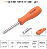 150mm 1/4" Spinner Handle Fixed Type