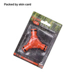 1/2"  Water Hose 3 Way Splitter Connector