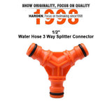 1/2"  Water Hose 3 Way Splitter Connector